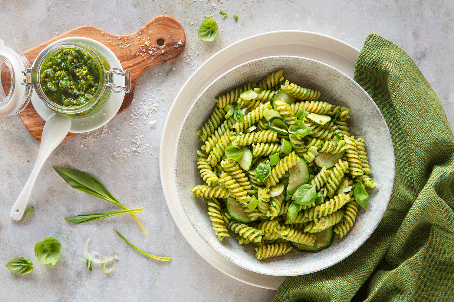 Grüner Nudelsalat Rezept von MPREIS Grüner Nudelsalat Rezept von MPREIS