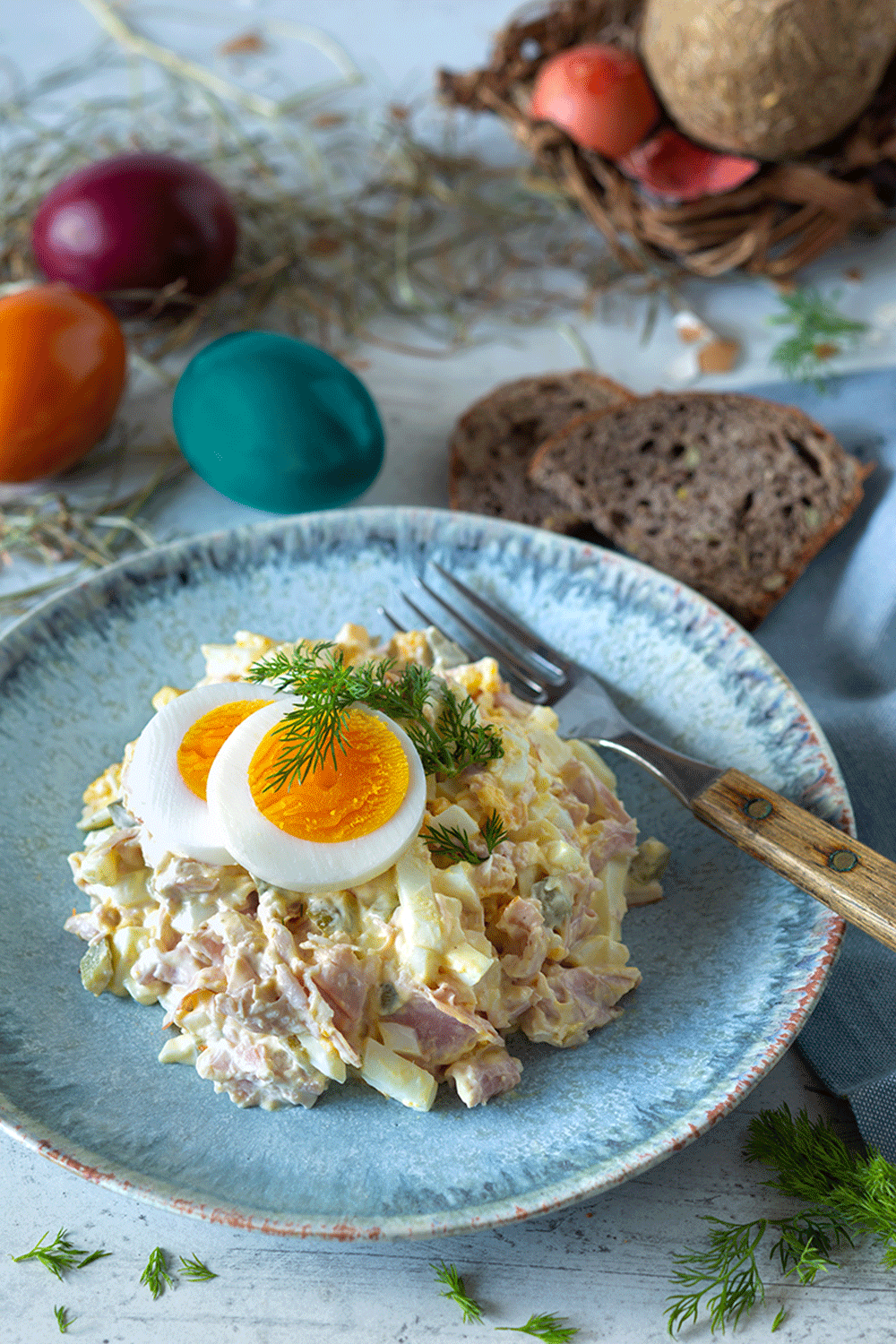 Eiersalat mit Schinken Rezept von MPREIS