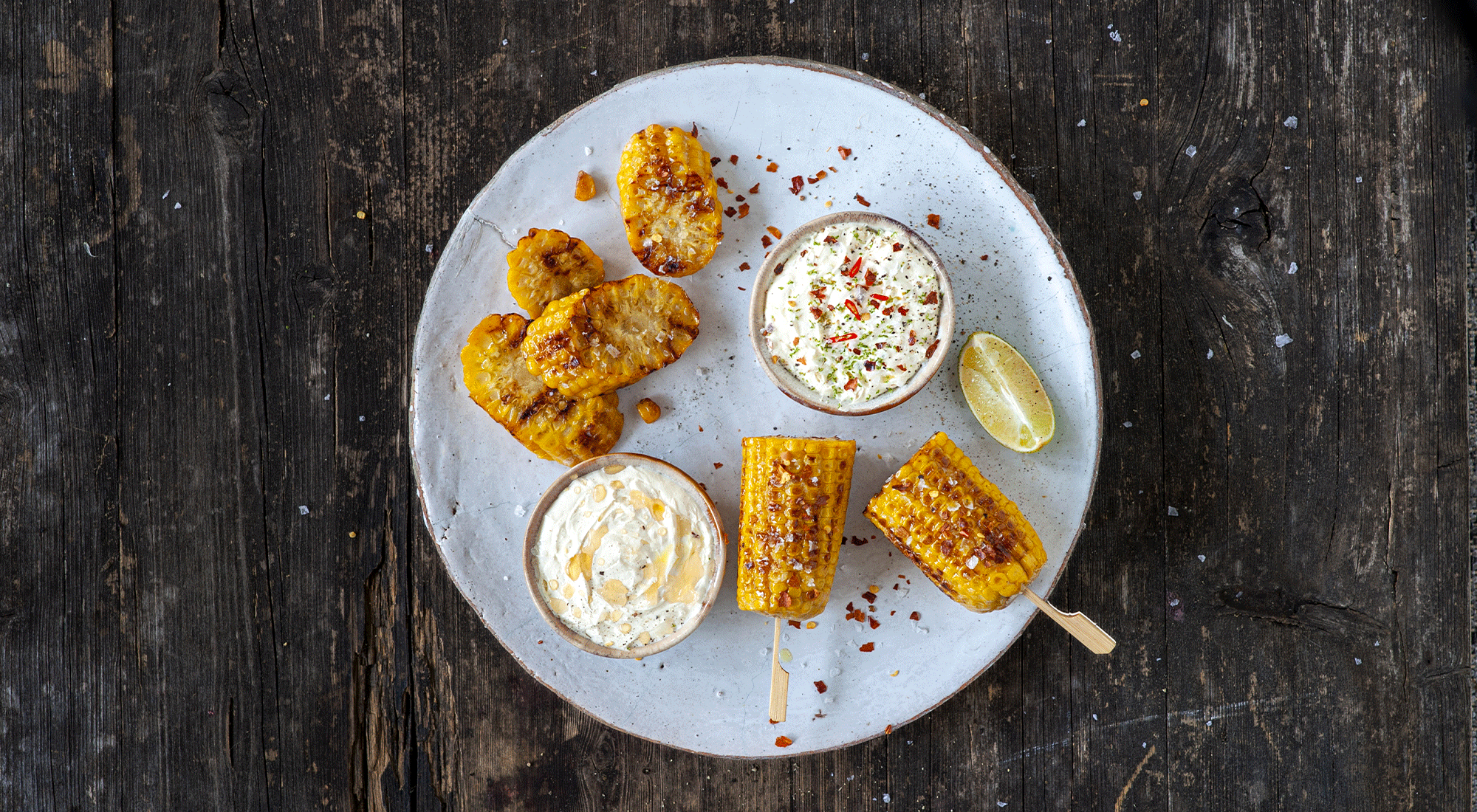 Maiskolben vom Grill Rezept von MPREIS