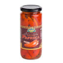 Griechische Paprika rot geröstet