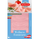Wellness Extrawurst geschnitten