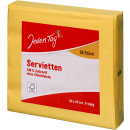 Servietten gelb 33x 33 cm 3-lagig