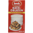 Hoch Backoblaten rund 50mm