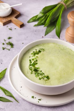 Bärlauchcremesuppe