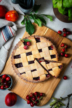 Crostata – italienische Marmeladentorte