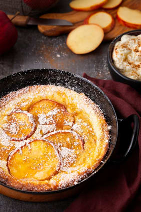 Bratapfel-Pfannkuchen