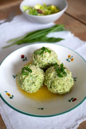 Bärlauchknödel
