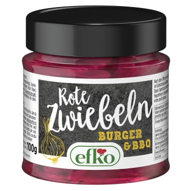 Efko Efko Rote Zwiebeln Burger & BBQ