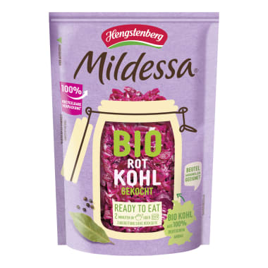 BIO Rotkohl gekocht