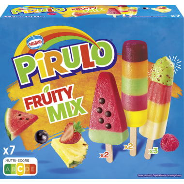 Pirulo Pirulo Fruity Mix 7er-Packung