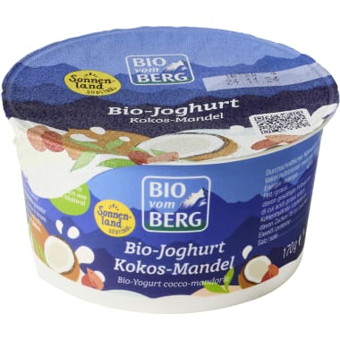 BIO vom BERG Bio Fruchtjoghurt Kokos-Mandel