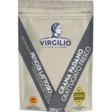 Virgilio Grand Padano gerieben