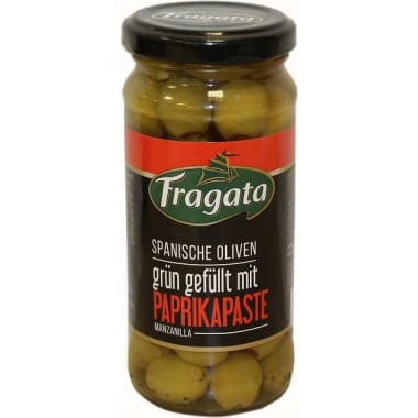 Fragata Oliven mit Paprikapaste