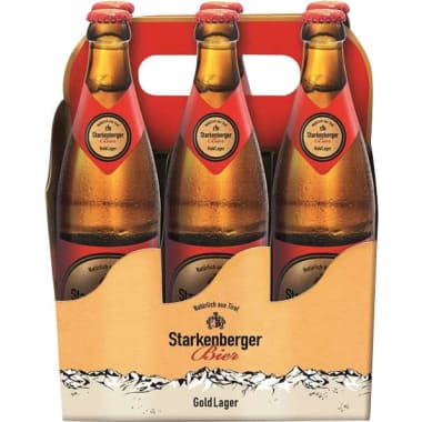 Starkenberg Gold Lager Tray 6x 0,5 Liter