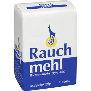Rauch Mehl Weizenmehl doppelgriffig Type 480