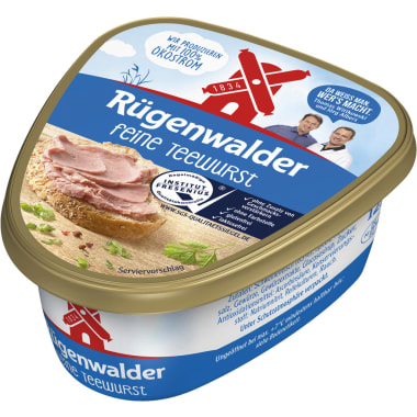 Rügenwalder Mühle Teewurst fein