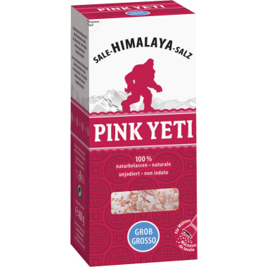 Pink Yeti Himalayasalz grob