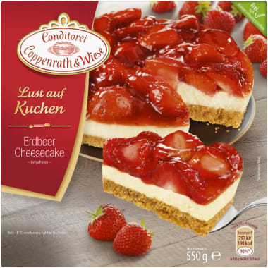 Coppenrath & Wiese Lust auf Kuchen Erdbeer Cheesecake