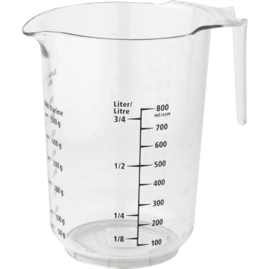 Fackelmann Messbecher bedruckt 1,0 Liter