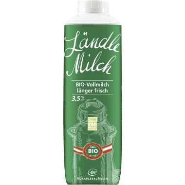 Vorarlberg Milch Bio Vollmilch länger frisch 3,5%