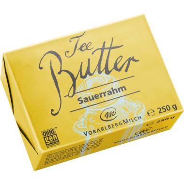Vorarlberg Milch Teebutter Sauerrahm