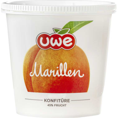 UWE Marillen Konfitüre 45% Frucht