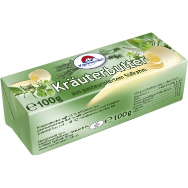Kärntnermilch Kräuterbutter 65%