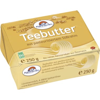 Kärntnermilch Teebutter
