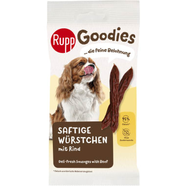 Rupp Goodies Saftige Würstchen mit Rind 4er-Packung