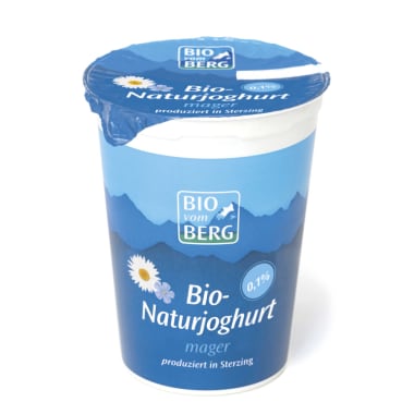 BIO vom BERG Bio Naturjoghurt mager 0,1%