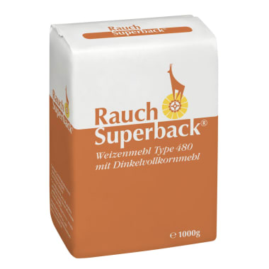 Rauch Mehl Superbackmehl Weizenmehl mit Dinkel