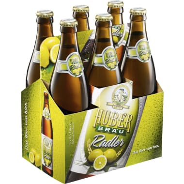 Huber Bräu Radler Tray 0,5 Liter