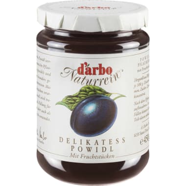 Darbo Naturrein Delikatess Powidl Pflaumenmus