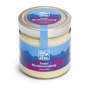 BIO vom BERG Bio Tiroler Almrosenhonig