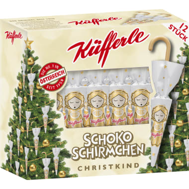 Küfferle Schokoschirmchen Christkind
