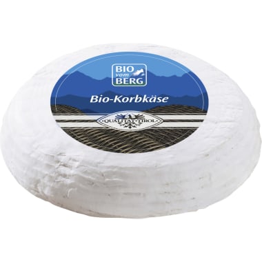 BIO vom BERG Bio Korbkäse natur 50%