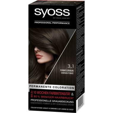 Syoss Dauerhafte Coloration Dunkelbraun