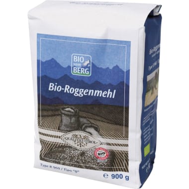 BIO vom BERG Bio Roggenmehl Type 960