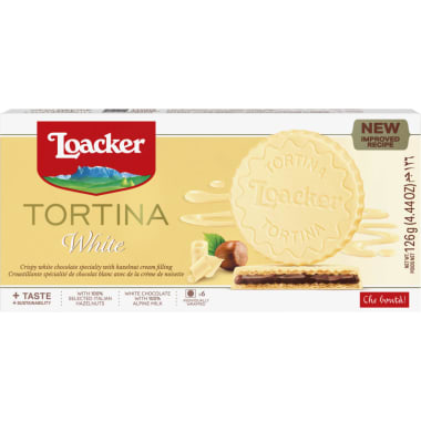 Loacker Tortina White