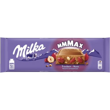 Milka Schokolade Trauben-Nuss 270 gr