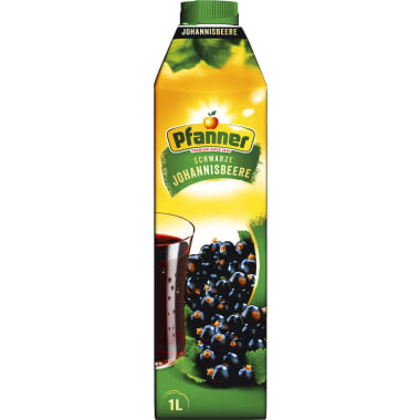 Pfanner Schwarze Johannisbeere 1,0 Liter