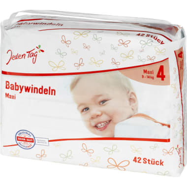 Jeden Tag Windeln Maxi 7-18 kg