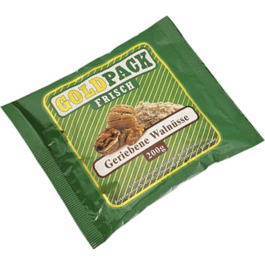 Goldpack Walnüsse gerieben
