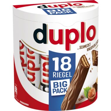 Ferrero Duplo Riegel 18er-Packung