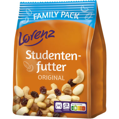 Lorenz Studentenfutter Original Familienpackung