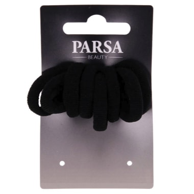 Parsa Zopfhalter schwarz 8er-Packung