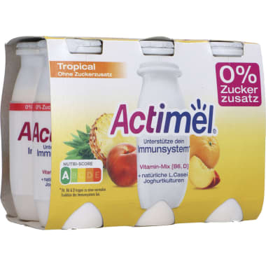 Danone Actimel Tropical 0% Zuckerzusatz