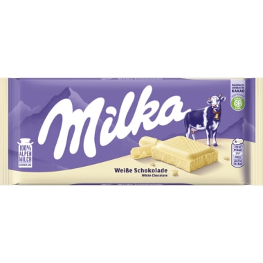 Milka Schokolade Weiß