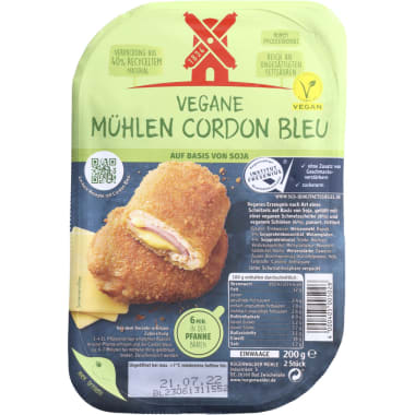 Rügenwalder Mühle Vegane Mühlen Cordon Bleu