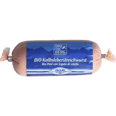 BIO vom BERG Kalbsleber-Streichwurst